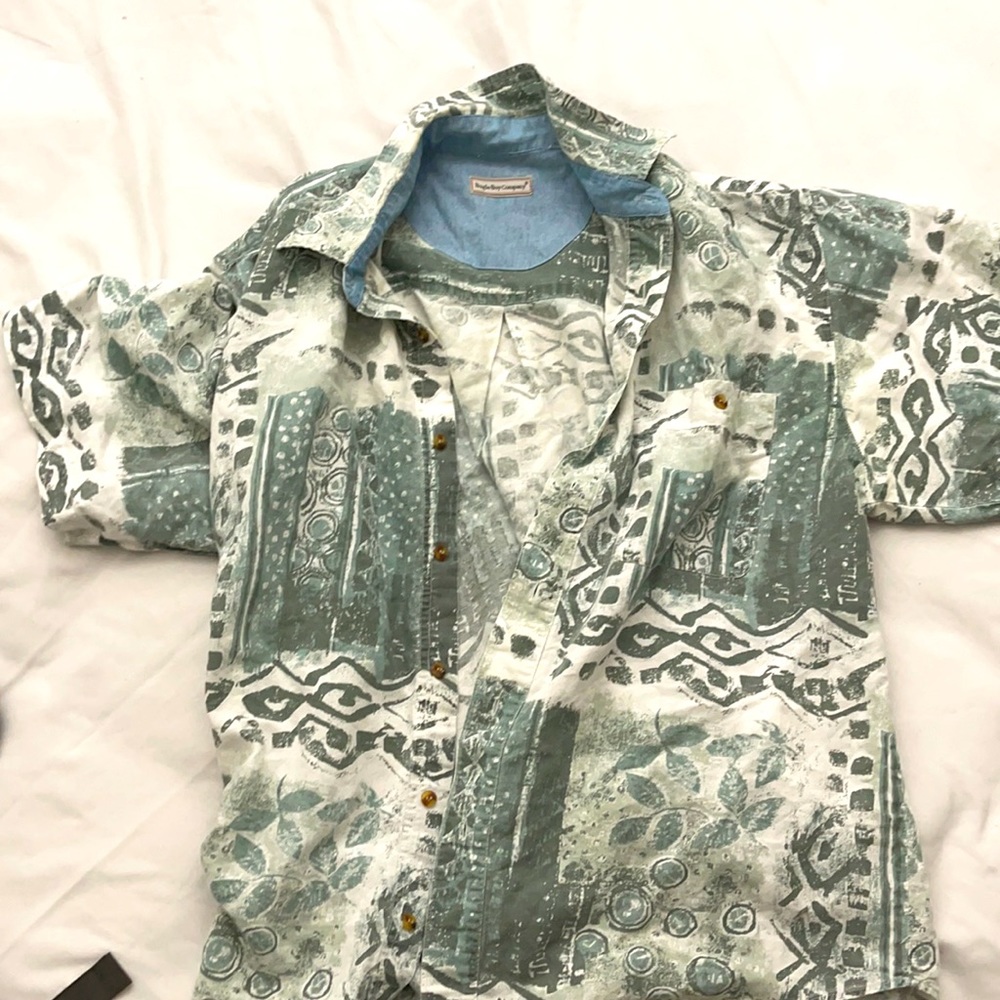 Vintage Bugle Boy Company Hawaiian shirt Large
